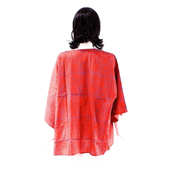 VTG 70's ZASHI India Hand Blocked Kimono - Picture 3 of 4